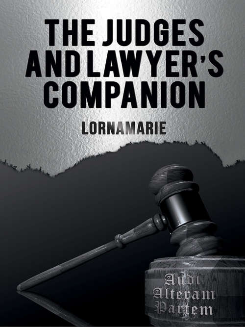 Book cover of The Judges and Lawyer’s Companion