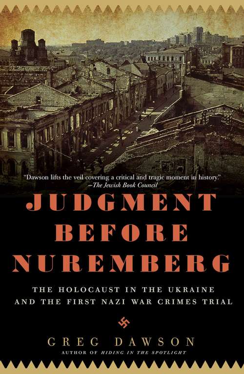 Book cover of Judgment Before Nuremberg