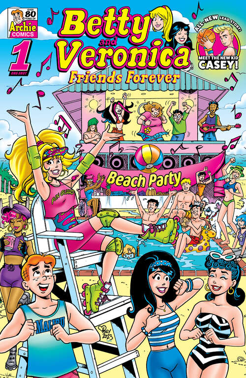 Book cover of B&V Friends Forever: Beach Party (B&V Friends Forever #1)