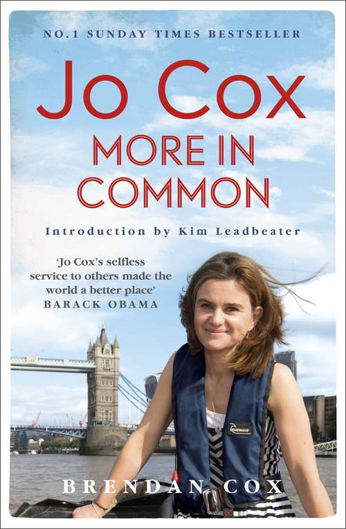 Book cover of Jo Cox: More in common