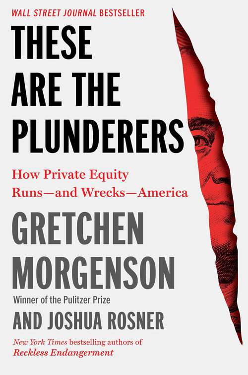 Book cover of These Are the Plunderers: How Private Equity Runs—and Wrecks—America