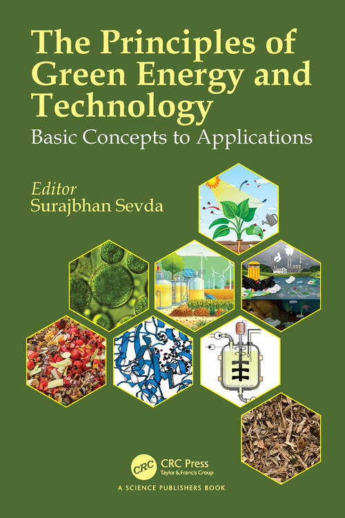 Book cover of The Principles of Green Energy & Technology: Basic Concepts to Applications (1)