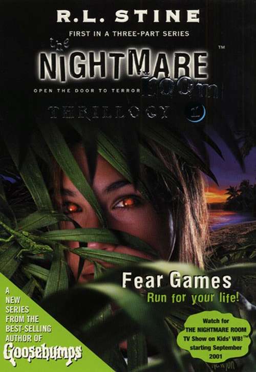 Book cover of The Nightmare Room Thrillogy #1: Fear Games