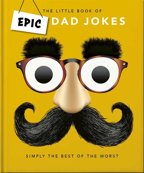 Book cover of The Little book of Epic Dad Jokes: The Worse They Are, The Better They Are