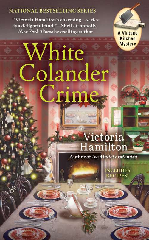 Book cover of White Colander Crime (A Vintage Kitchen Mystery #5)