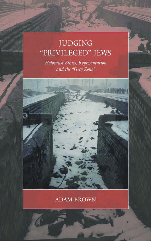 Book cover of Judging 'Privileged' Jews
