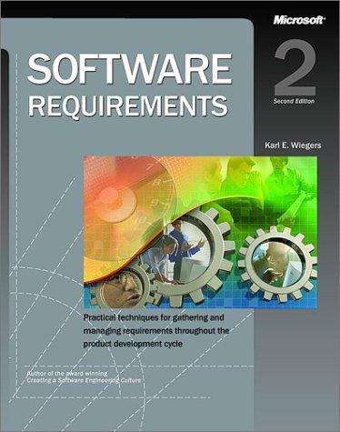 Software Requirements (2nd edition)