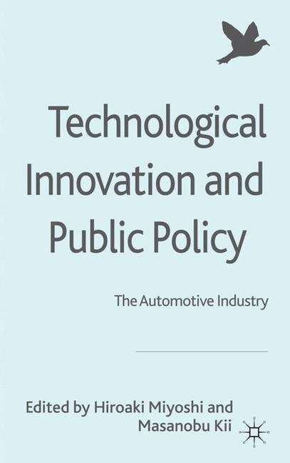 Book cover of Technological Innovation and Public Policy