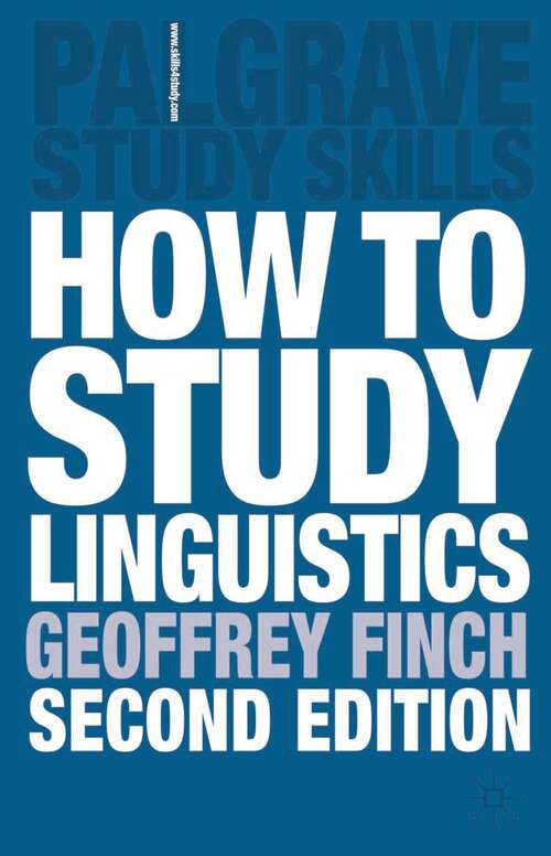 How to Study Linguistics