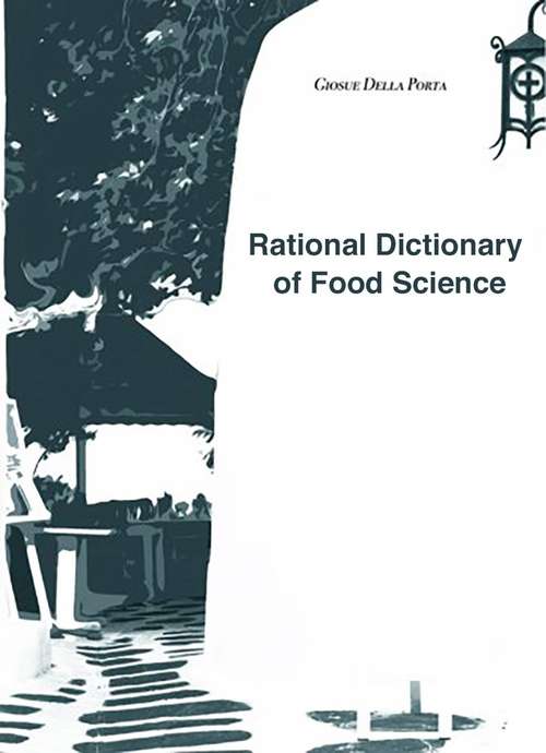Book cover of Rational Dictionary of Food Science