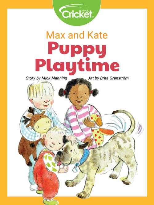 Book cover of Max and Kate: Puppy Playtime