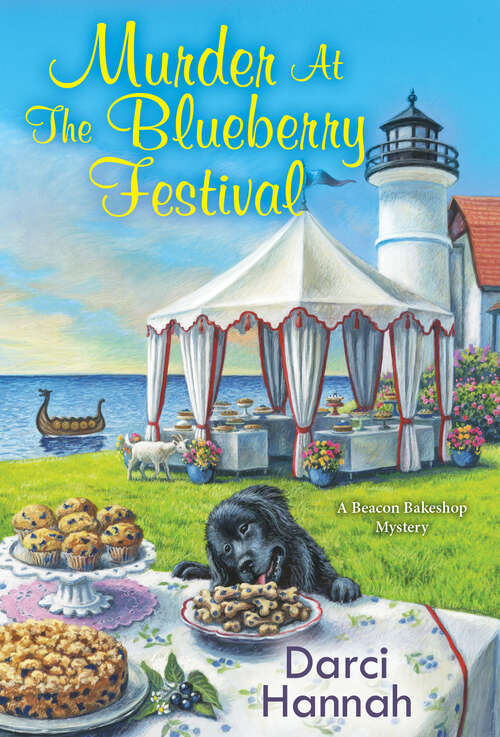Book cover of Murder at the Blueberry Festival (A Beacon Bakeshop Mystery #3)