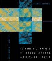 Book cover of Econometric Analysis of Cross Section and Panel Data, Second Edition