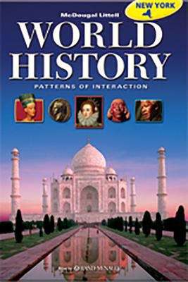 Book cover of World History: Patterns of Interaction (New York Edition)
