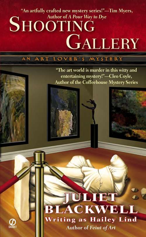 Book cover of Shooting Gallery: An Art Lover's Mystery (An Annie Kincaid Mystery #2)