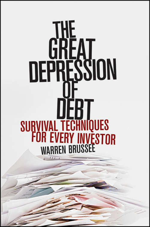 Book cover of The Great Depression of Debt