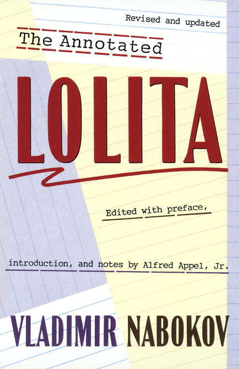 Book cover of The Annotated Lolita