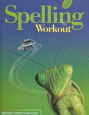 Book cover of Spelling Workout: Level C