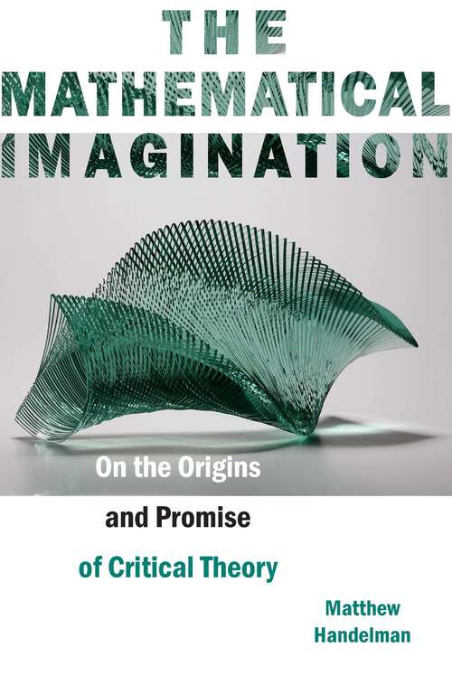 Book cover of The Mathematical Imagination: On the Origins and Promise of Critical Theory