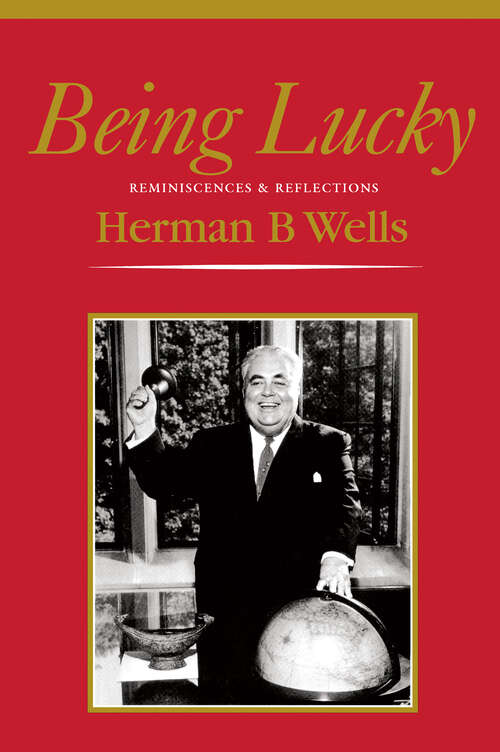 Book cover of Being Lucky