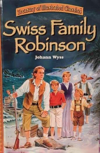 Book cover of Swiss Family Robinson