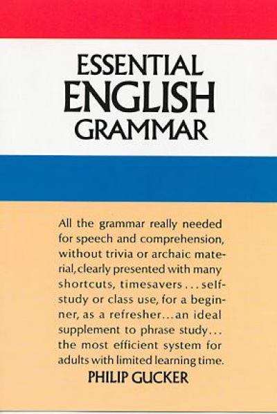 Book cover of Essential English Grammar