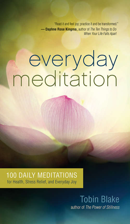 Book cover of Everyday Meditation