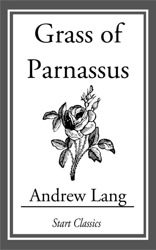 Book cover of Grass of Parnassus