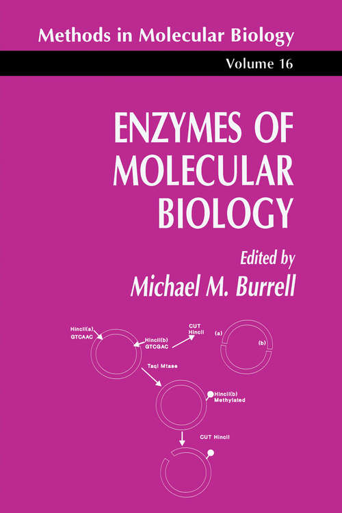 Book cover of Enzymes of Molecular Biology