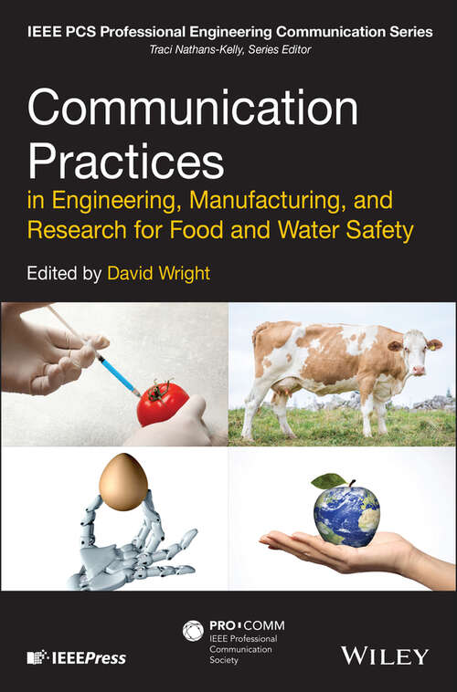 Book cover of Communication Practices in Engineering, Manufacturing, and Research for Food and Water Safety