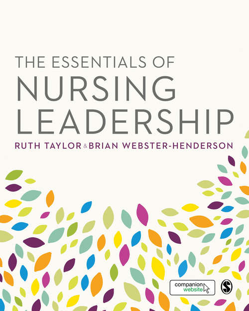 Book cover of The Essentials of Nursing Leadership