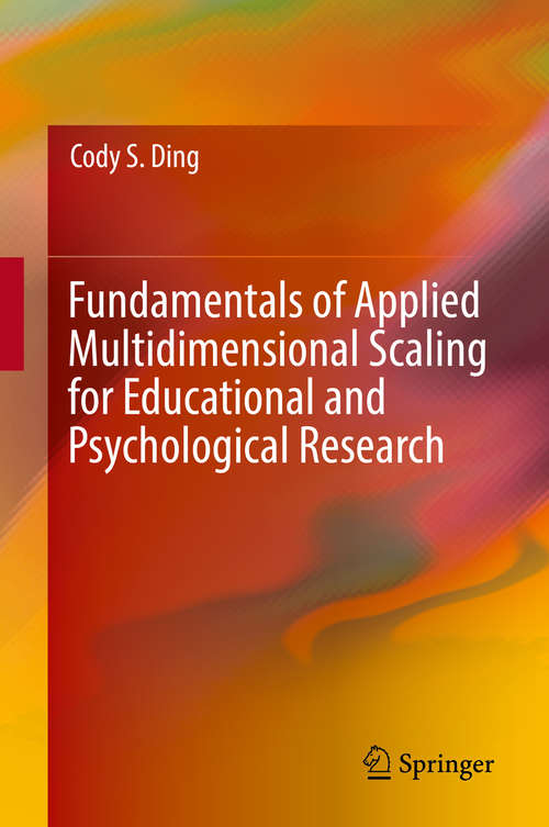 Book cover of Fundamentals of Applied Multidimensional Scaling for Educational and Psychological Research