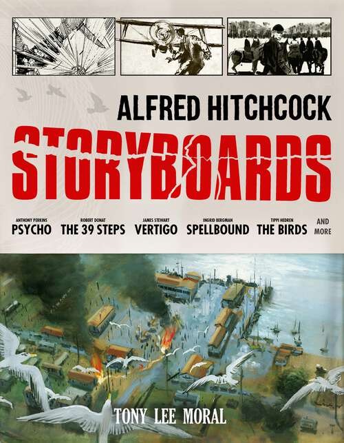 Book cover of Alfred Hitchcock Storyboards