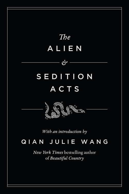 Book cover of The Alien and Sedition Acts