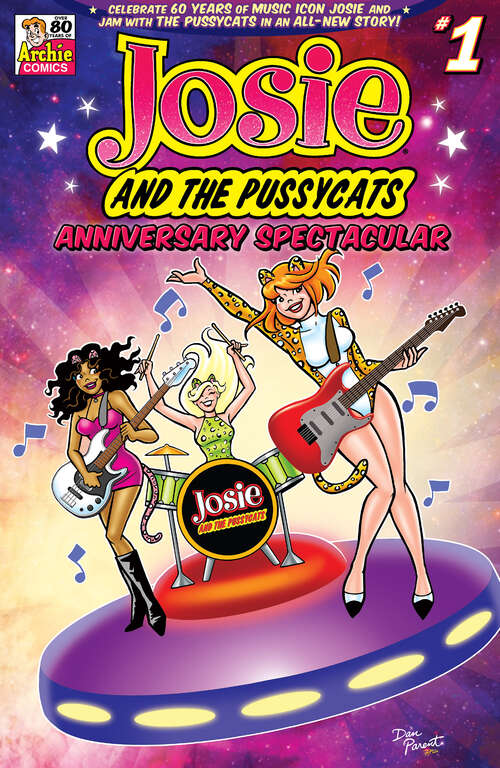 Book cover of Josie Anniversary Spectacular (Josie & the Pussycats #1)