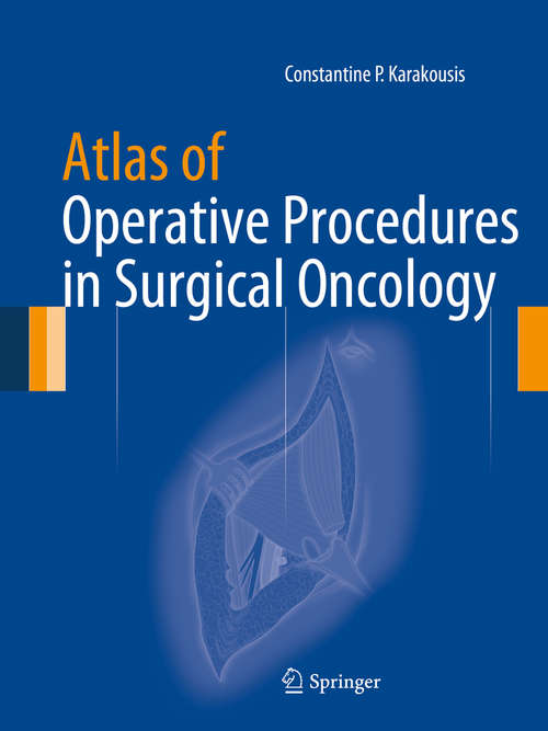 Book cover of Atlas of Operative Procedures in Surgical Oncology