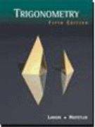 Book cover of Trigonometry (5th Edition)