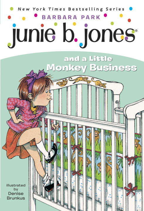 Book cover of Junie B. Jones and a Little Monkey Business