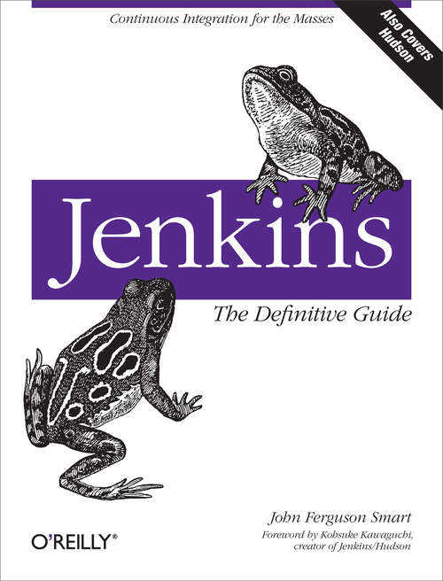 Book cover of Jenkins: The Definitive Guide