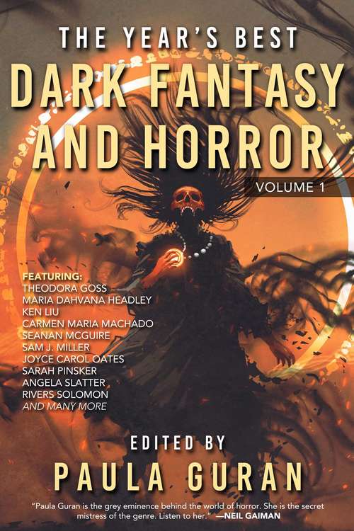 Book cover of The Year's Best Dark Fantasy & Horror: Volume One