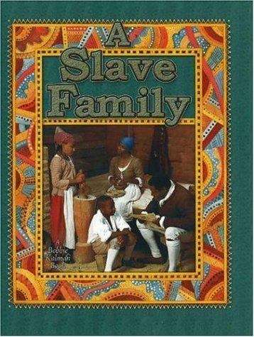 Book cover of A Slave Family (Colonial People)