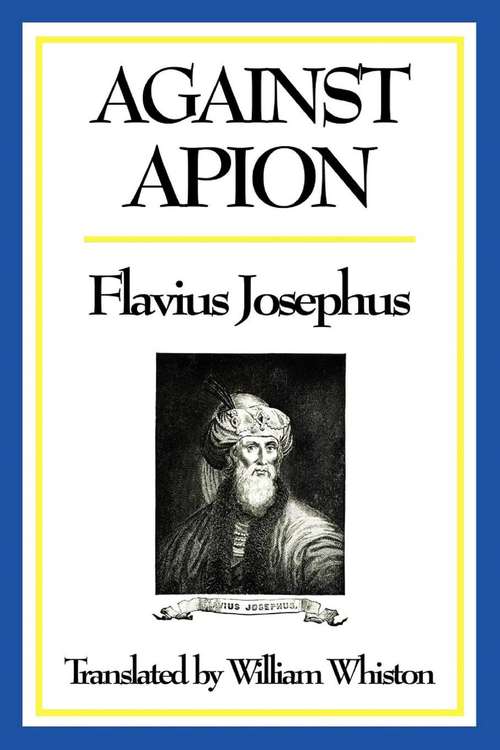Book cover of Against Apion