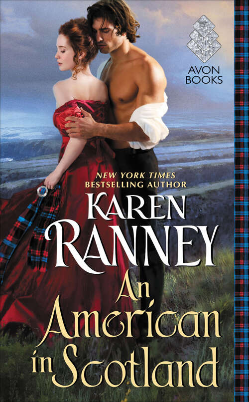 Book cover of An American in Scotland