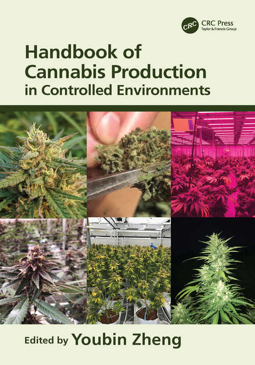 Book cover of Handbook of Cannabis Production in Controlled Environments