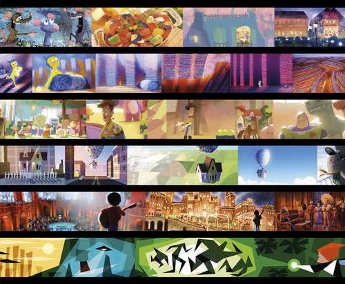 Book cover of The Art of Pixar