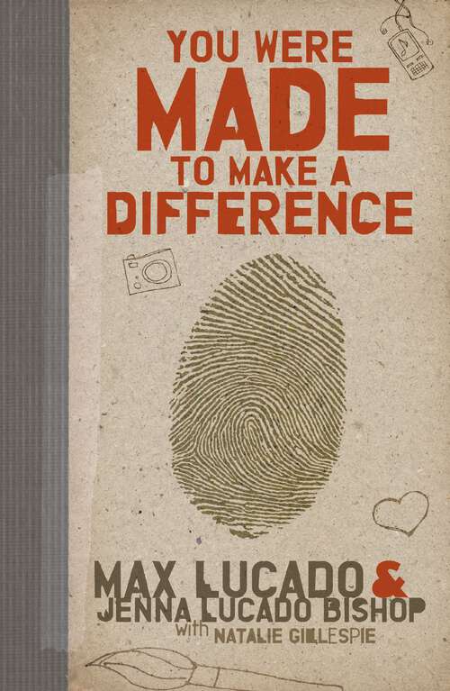 Book cover of You Were Made to Make a Difference