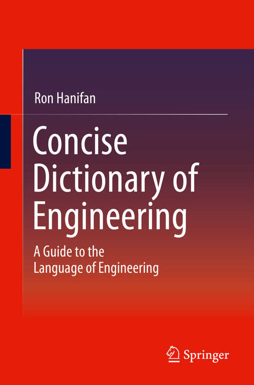 Book cover of Concise Dictionary of Engineering