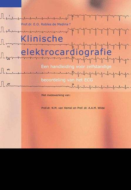 Book cover of Klinische elektrocardiografie