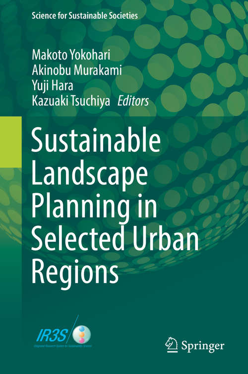 Book cover of Sustainable Landscape Planning in Selected Urban Regions