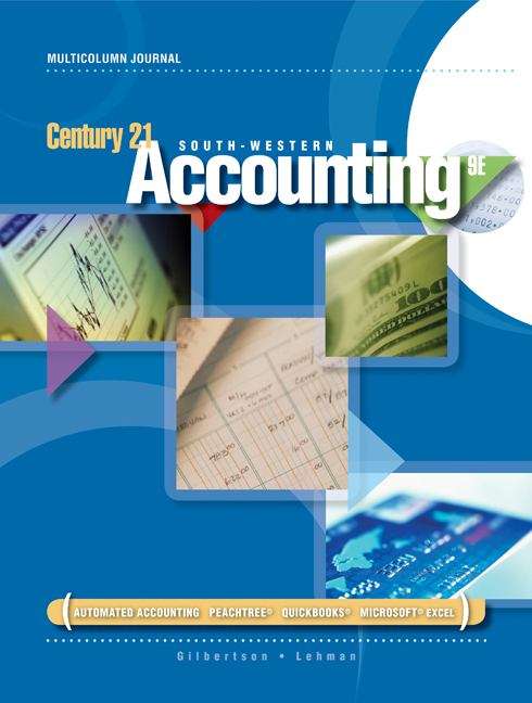 Book cover of Century 21 Accounting: Multicolumn Journal